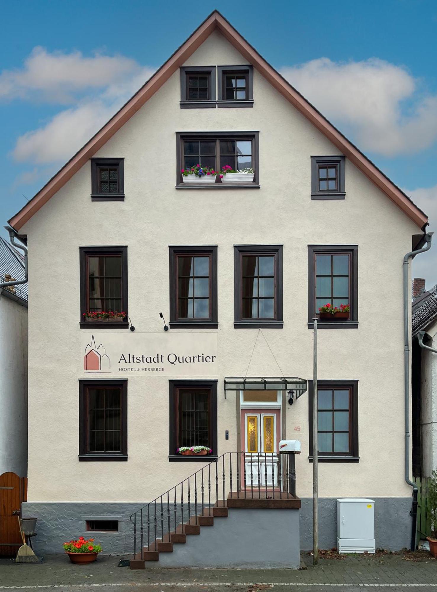 Altstadt Quartier Schotten Buitenkant foto